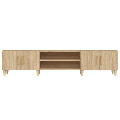 TV-taso Sonoma-tammi 180x31,5x40 cm tekninen puu