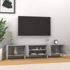 TV-taso harmaa Sonoma 180x31,5x40 cm tekninen puu