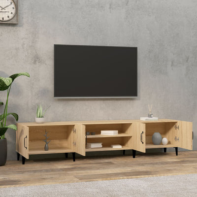 TV-taso Sonoma-tammi 180x31,5x40 cm tekninen puu