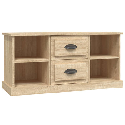 TV-taso Sonoma-tammi 99,5x35,5x48 cm tekninen puu