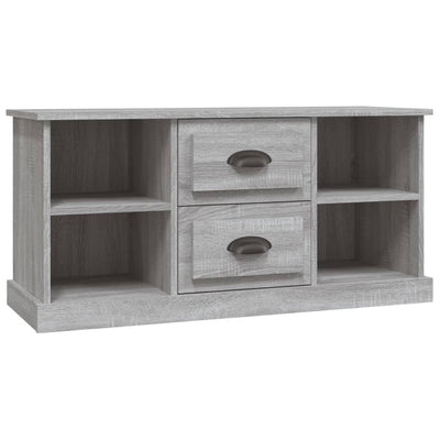 TV-taso harmaa Sonoma 99,5x35,5x48 cm tekninen puu