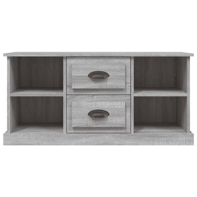 TV-taso harmaa Sonoma 99,5x35,5x48 cm tekninen puu