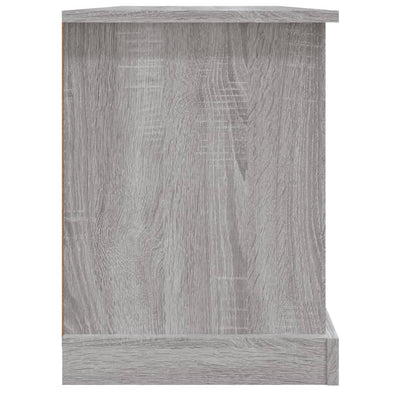 TV-taso harmaa Sonoma 99,5x35,5x48 cm tekninen puu