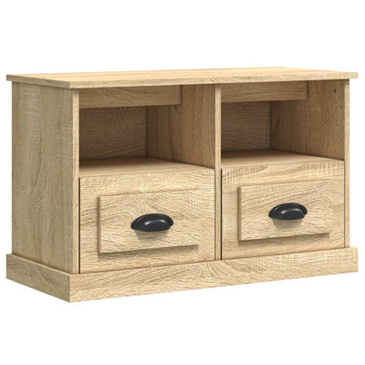 TV-taso Sonoma-tammi 80x35x50 cm tekninen puu