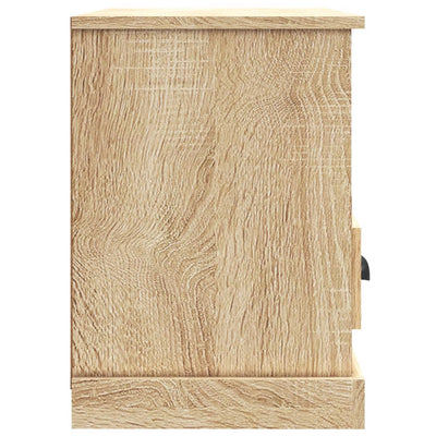 TV-taso Sonoma-tammi 80x35x50 cm tekninen puu