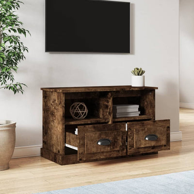 TV-taso savutammi 80x35x50 cm tekninen puu