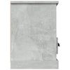 TV-taso betoninharmaa 100x35x50 cm tekninen puu