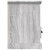 TV-taso harmaa Sonoma 100x35x50 cm tekninen puu