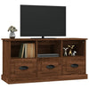 TV-taso ruskea tammi 100x35x50 cm tekninen puu