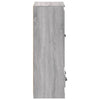 Kaappi harmaa Sonoma 60x35,5x103,5 cm tekninen puu