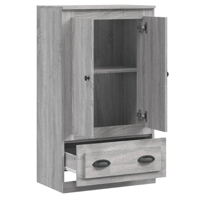 Kaappi harmaa Sonoma 60x35,5x103,5 cm tekninen puu