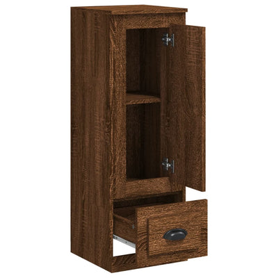 Kaappi ruskea tammi 36x35,5x103,5 cm tekninen puu
