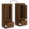 Ruskea tammi kaappi Gilde 36x35,5x103,5cm (puinen)