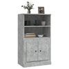 Kaappi betoninharmaa 60x35,5x103,5 cm tekninen puu