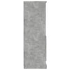 Kaappi betoninharmaa 60x35,5x103,5 cm tekninen puu