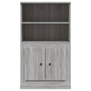Kaappi harmaa Sonoma 60x35,5x103,5 cm tekninen puu
