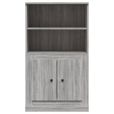 Kaappi harmaa Sonoma 60x35,5x103,5 cm tekninen puu