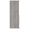 Kaappi harmaa Sonoma 60x35,5x103,5 cm tekninen puu
