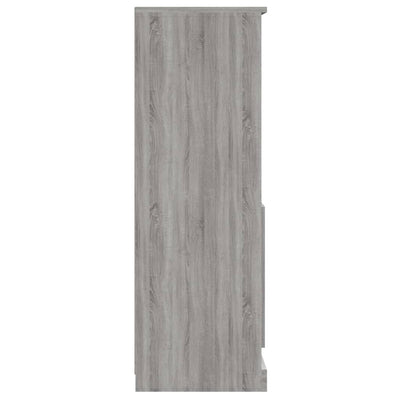 Kaappi harmaa Sonoma 60x35,5x103,5 cm tekninen puu