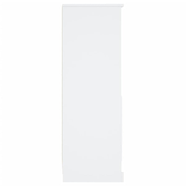 Valkoinen kaappi Antonic 36x35,5x103,5cm (puinen)