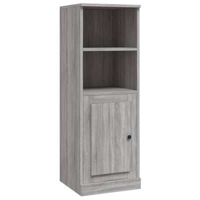 Kaappi harmaa Sonoma 36x35,5x103,5 cm tekninen puu