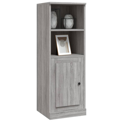 Kaappi harmaa Sonoma 36x35,5x103,5 cm tekninen puu