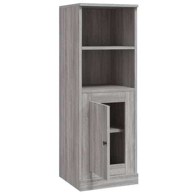Kaappi harmaa Sonoma 36x35,5x103,5 cm tekninen puu