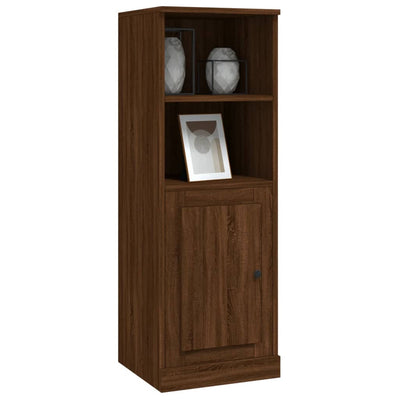 Kaappi ruskea tammi 36x35,5x103,5 cm tekninen puu