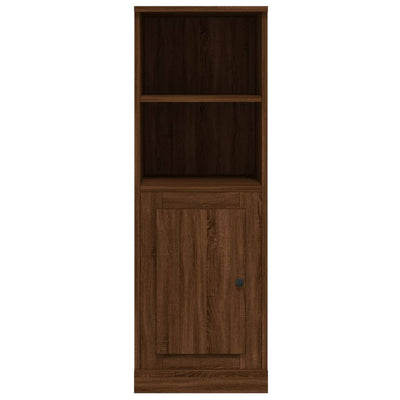 Kaappi ruskea tammi 36x35,5x103,5 cm tekninen puu