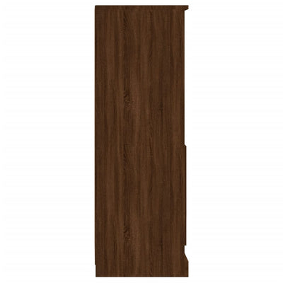 Kaappi ruskea tammi 36x35,5x103,5 cm tekninen puu