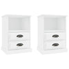 Valkoinen yöpöydät Radislavca 43x36x60cm (2 kpl)