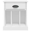 Valkoinen yöpöydät Arsimia 43x36x50cm (2 kpl)