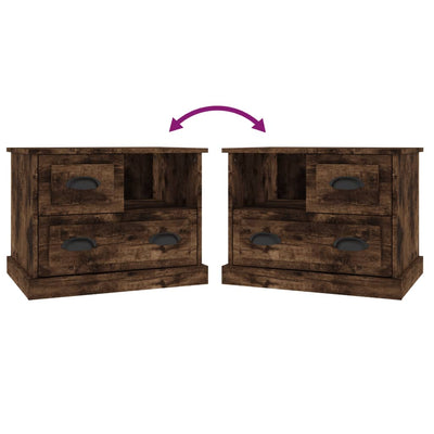 Savutammi yöpöytä Kodesch 60x39x45cm