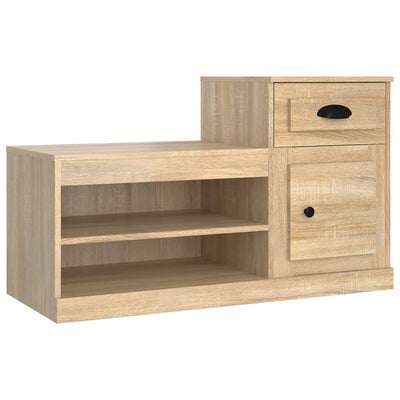 Kenkäkaappi Sonoma-tammi 100x42x60 cm tekninen puu