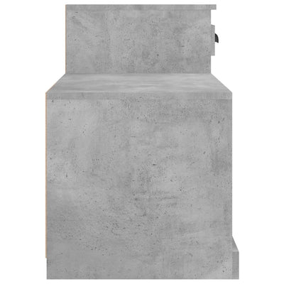 Kenkäkaappi betoninharmaa 100x42x60 cm tekninen puu