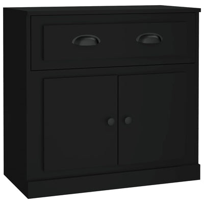 Senkki musta 70x35,5x67,5 cm tekninen puu