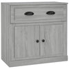 Senkki harmaa Sonoma 70x35,5x67,5 cm tekninen puu