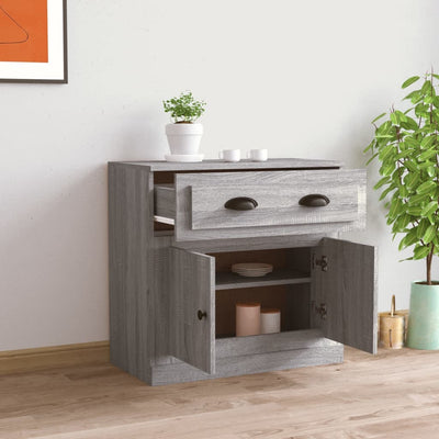 Senkki harmaa Sonoma 70x35,5x67,5 cm tekninen puu