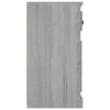 Senkki harmaa Sonoma 70x35,5x67,5 cm tekninen puu
