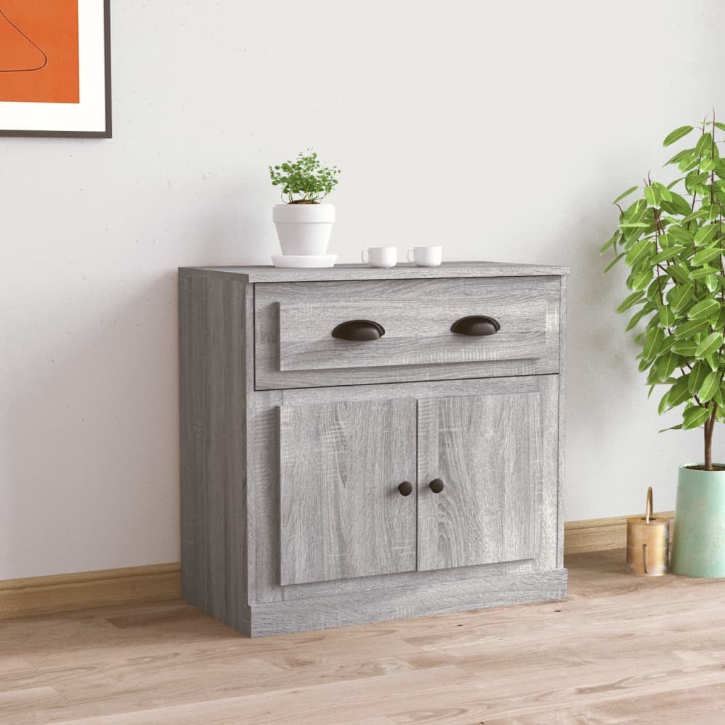 Harmaa senkki Bart 70x35,5x67,5cm (puinen)