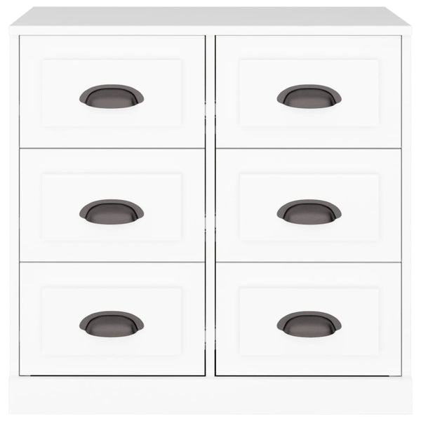 Valkoinen senkki Miltiada 70x35,5x67,5cm (puinen)