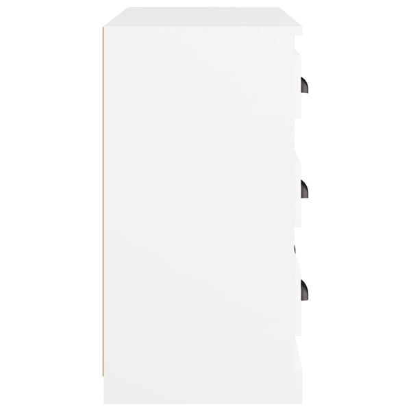 Valkoinen senkki Miltiada 70x35,5x67,5cm (puinen)