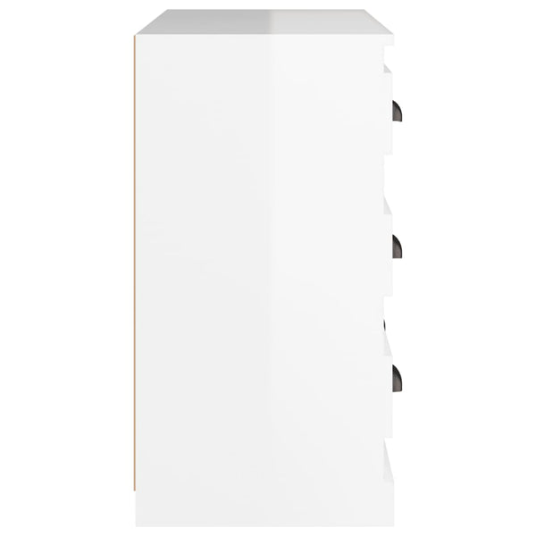 Valkoinen senkki Miltiada 70x35,5x67,5cm (puinen)