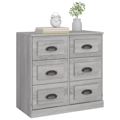 Senkki harmaa Sonoma 70x35,5x67,5 cm tekninen puu