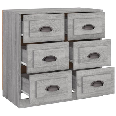 Senkki harmaa Sonoma 70x35,5x67,5 cm tekninen puu