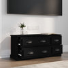 TV-taso musta 100x35,5x45 cm tekninen puu
