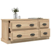 TV-taso Sonoma-tammi 100x35,5x45 cm tekninen puu