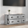 TV-taso betoninharmaa 100x35,5x45 cm tekninen puu