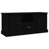 TV-taso musta 100x35,5x45 cm tekninen puu