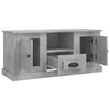 TV-taso betoninharmaa 100x35,5x45 cm tekninen puu